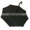 Automatic black outdoor umbrella for wholesale