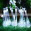 glass wedding party solar tree light