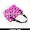 Hot sell Diamond shape women handbags cosmetic bags