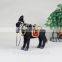 artificial furry craft made goat fur walking donkey toy