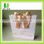 Personal design gold stamping kraft paper bag