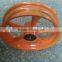 4 to 10 inch steel wheelbarrow rim