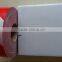 Red White PE Safety Warning Tape Non Adhesive Barrier Tape Dispenser Box Packing
