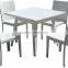 C - 2003 plastic rattan outdoor furniture dining side chair
