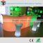 wedding/party decorative suppiler glowing straigt led bar counter