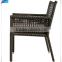 Polyrattan outdoor furniture steel frame Outdoor Rattan Chair