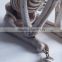 Decorative artificial geek resin skeleton figurine