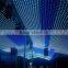 Flexible led video screen stage backdrop led curtain