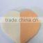 Whosale latex sponge heat shape custom color makeup sponge