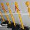 Plastic Crowd Control stand/cheap plastic stanchions