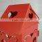 2017 RED House Vintage Style OEM Metal Lantern Candle Holders