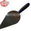 rubber plastic handle carbon steel blade bricklaying trowel