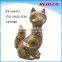 Small Resin Water Transfer Printing Fox Figurines For Sale