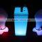 Hot sale modern 16 colors changeable waterproof led bar chair