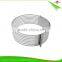ZY-F1405 3.5 inches adjustable round stainless steel mousse cake ring baking mold