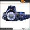 Portable outdoor Led headlamp T6 LED 920Lm 3 Mode High Power Led Headlight