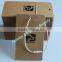White Color Loop Hang Tag Rope Wax Cotton Cord