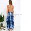 Wholesale Bohemian Style Tie Dye Maxi Dress