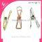 metal longtail wire folder binder clips in rose golden bronze silver copper colors for creative practical stationery sets