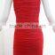 2015 Red Color Fashion Dress One Piece Girls Party Dresses Apparel