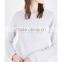 Wholesale Women Relaxed Round Neck Dropped Shoulders Long Sleeves Oversized Cotton Jersey Sweatshirt(DQE0169T)