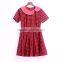 Fashion Design Beautiful Dress School Uniform For Girls