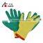 Anti tear latex nirtile coated cotton glove
