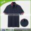 Sport short sleeve uniform double mercerized cotton polo shirt