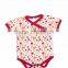 Short sleeve kimono bodysuit