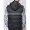 2015 New Fashion Man's Winter Light Down Vest With Hoodie