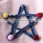 S33023W Girls Spring Winter Cute Children Clothing Cartoon Stars Kids Sweatshirts