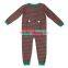 Top quality newborn christmas romper 100% cotton baby toddler kids onesie design bodysuit