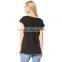 Short sleeve wholesale cotton t shirt plain women simple clothing