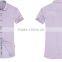 Summer dress mercerized cotton shirt slim type men's youth thin white shirt business DP