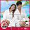 China factory high quality 100% cotton waffle bathrobe