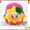 animal shaped design soft carton backpack bag for babies