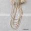 Layered dainty Necklace Gold beaded Necklace