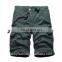 Summer Mens Heavy Stitching Cargo Combat Shorts 6 Pockets Shorts