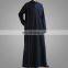 2017 New Arrival Gentle Muslim Men Thobe Latest Design Islamic Clothing Jubah High Quality Muslimah Abaya