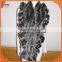 Top quality knitted rex rabbit fur scarf