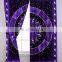 Indian Beautiful Astrology Mandala Home Decor Curtain Window Balcony Purple Color Wall Hanging