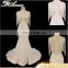 Tiamero Beaded curtain round neckline lace decent organza fabric sweetheart bridesmaid wedding gown dress