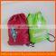 polyester wholesale small jute bags drawstring