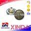High quality plating round metal jeans button for suspender trousers