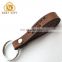 New Products Ideas 2018 Custom Leather Keyring Brown