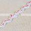 Wholesale cheap ric rac plastic ribbon tape for garment decoration