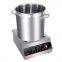 Commercial induction cooker 6000W 220V high power flat soup stove restaurant stir fry induction cooker