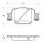Wholesale brake pads 04465-20500 04465-2B010 Auto Parts Japanese Car Brake System Auto Brake Pads