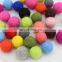 Wholesale factory colorful custom christmas felt ball  tree decorations