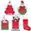made in China Fashion Felt Advent hanging for christmas wholesale